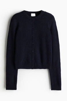 Жіночий кардиган H&M 210923-4 S(165/88) чорний (2109230003)