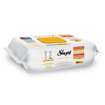 Вологі серветки для прибирання Sleepy Easy Clean Herbal Soap 100 шт.