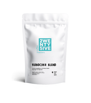 Кава в зернах суміш арабік Robochka Blend 100г