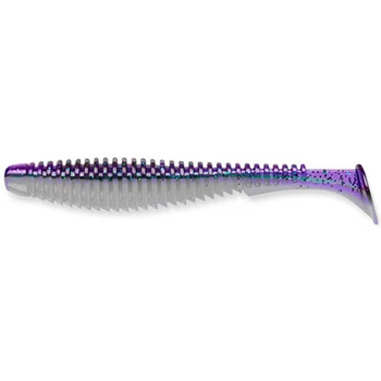 Силиконовая приманка Fishup U-Shad 3" (9pcs.), #215 - Violet/Pearl,10023216