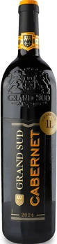 Вино Grand Sud Cabernet червоне напівсухе 1 л (3263280104975N)