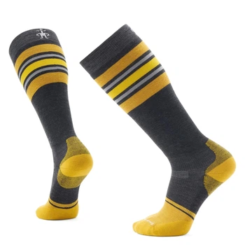 Носки мужские Smartwool Snowboard Targeted Cushion Stripe Extra Stretch OTC, Charcoal, M