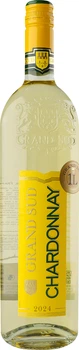 Вино Grand Sud Chardonnay біле напівсухе 1 л (3263286350161N)