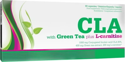 olimp cla green tea l carnitine Жироспалювач Olimp CLA з зеленим чаєм + L-карнітин 60 капсул  (5901330048081) – фото, відгуки, характеристики в інтернет-магазині ROZETKA