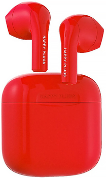 Słuchawki Happy Plugs Joy Wireless Red (7350116012873)