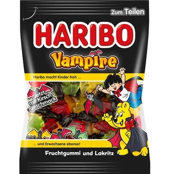 Лакричные жевательные конфеты Haribo Vampire 175 г