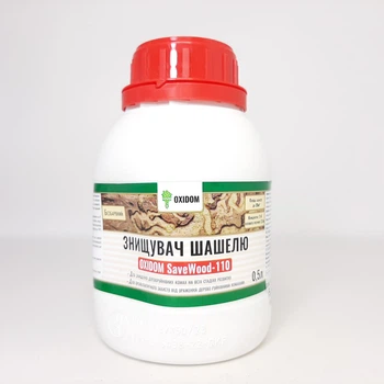 Уничтожитель шашеля OXIDOM SaveWood-110, 0,5 л, бесцветный (X-2326)