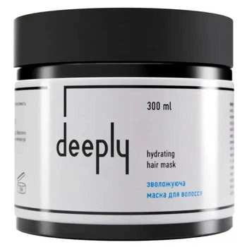 Увлажняющая маска deeply hydrating hair mask 300 мл (4821302198832)
