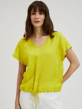 Блуза женская Moodo L-KO-4368 2XL Желтая (5904152470092)