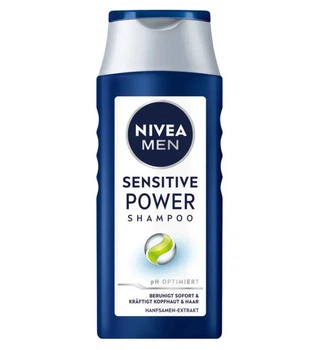 Шампунь для волосся NIVEA чоловічий Sensitive Power 250 мл (4005900909428)