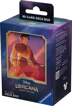 Коробка для карток Ravensburger Disney Lorcana Shimmering Skies S05 Aladyn (4050368984074)