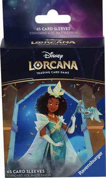 Захисні карткові протектори Ravensburger Disney Lorcana Shimmering Skies S05 Tiana 65 шт. (4050368984036)