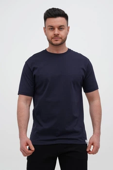 Футболка однотонная Trend Collection 001-1 Темно-синий (BLUE, цв.47) M