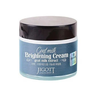 Крем для лица осветительный Jigott Козье молоко GOAT Milk Whitening Cream 70 мл (8809210034131)