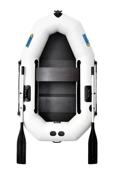 Лодка пвх надувная гребная одноместная ΩMega 190LS PS светлая