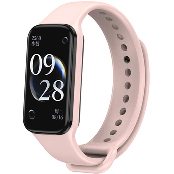Ремінець силіконовий MRK для Mi Smart Band 8 Active / Redmi Smart Band 2 Soft Pink (17) (mrk3769)