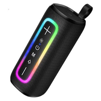 Портативная Беспроводная Bluetooth Колонка Акустика Hoco HC36 |5Wx2, BT5.4, USB/AUX/FM/TWS, 3h| Black