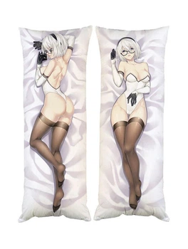 Подушка дакимакура 2B Nier: Automata 30х60см 1049
