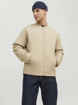 Куртка демисезонная мужская Jack & Jones 194382 L Бежевый (2200005137215)