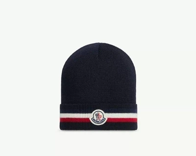 Шапка Moncler Монклер MON-001-BLU