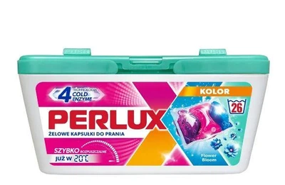 Капсулы гелевые для стирки Perlux Color (Цвет) для цветных вещей, 26шт