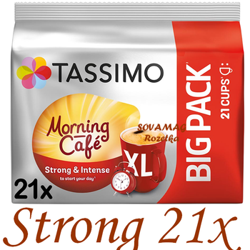 Кава в капсулах Tassimo Morning Cafe Red (Strong & Intense)
