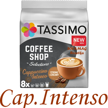 Кава в капсулах Tassimo Coffee Shop Cappuccino Intenso