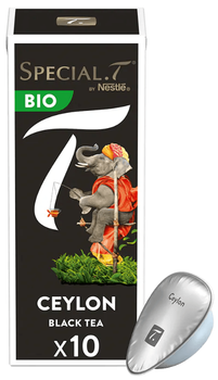Чай в капсулах для кавоварок Dolce Gusto "Ceylon" 10 капсул (потрібен адаптер)