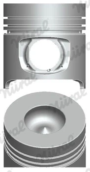 Поршень FIAT/IVECO 93.60 2.5TD Nural (8724520830)