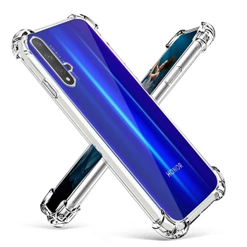 Чехол Fiji Proof для Honor 20 / Honor 20S бампер с усиленными бортами Transparent