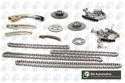 Комплект привідного ланцюга AUDI A4 AUK 2006-2009 [4 ЛАНЦЮГА + ЗІРКИ] TC0195FK BGA (TC0195FK)