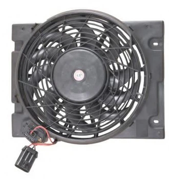 Вентилятор радіатора Opel Astra G/Zafira A 1.2-2.2 98-07 (з дифузором) NRF 47010 UA63 NRF (47010)
