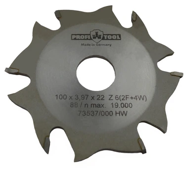 Диск пильный PROFITOOL - 100х3,97х3,0х22 мм Z=2+4, F+W (2110001)