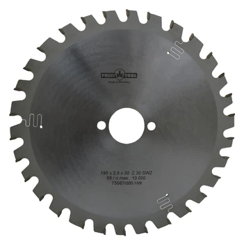 Диск пильний PROFITOOL - 190х2, 8х1, 8х30 мм Z = 30, S-WZ (Super-ATB) (2119011)