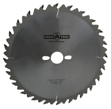 Диск пильний PROFITOOL - 270х3, 2х2, 2х30 мм Z = 24, LWZ (ATB) (2127002)