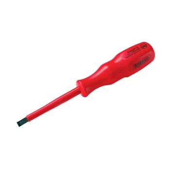 Отвертка Wiha SL 4.0х100х90 мм диэлектрическая Protum 1K, CrVMo (W06182)