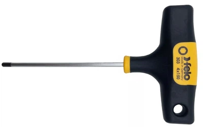 Отвертка FELO HEX 4,0х150 мм, Т-образное покрытие рукоятки SoftGrip (30304560)