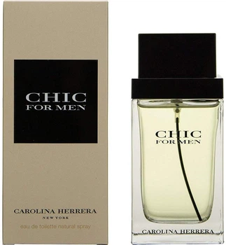Туалетна вода для чоловіків Carolina Herrera Chic For Men 100 мл
