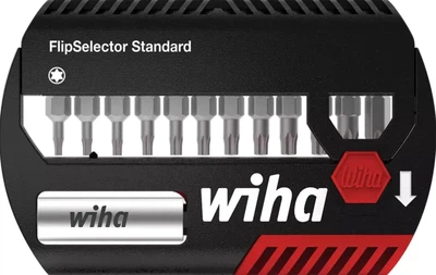 Набор с битами Wiha Standard FlipSelector, 13 пр.в блістері,C 6.3,1.4 ",CrV (W39056)