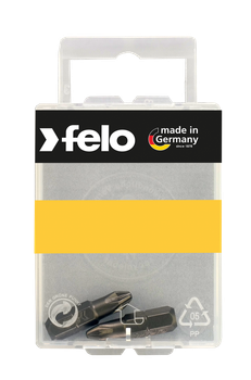 Бита FELO PZ3x25 мм INDUSTRIAL; блистер 2 шт (02103036)