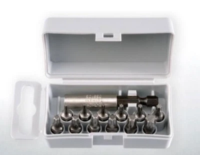 Набор бит FELO PROFI INDUSTRIAL TORX; пластиковый кейс; 13шт (02691016)
