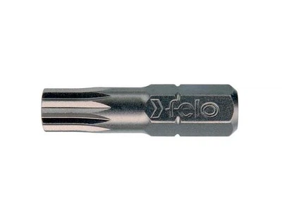 Бита FELO INDUSTRIAL XZN M6х25 мм; шестигранный хвостовик 1/4"; форма С 6,3 (02806010)