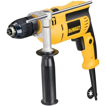 Дриль мережевий DeWALT, ударний, 701 Вт, 5.2 Нм, 0-2800 об/хв, 47600 уд/хв, патрон 13 мм швидкозатискний, кількість швидкостей -