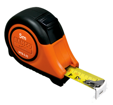Рулетка BAHCO MTB 5 м (MTB-5-25-M)