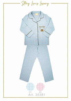 Піжама Story Loris Luxury, арт. 35381, orso, blu, 12 років, 152 см
