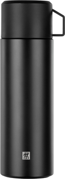 Термос Zwilling J.A. Henckels Thermo з чашкою 1 л Чорний (39500-514-0)