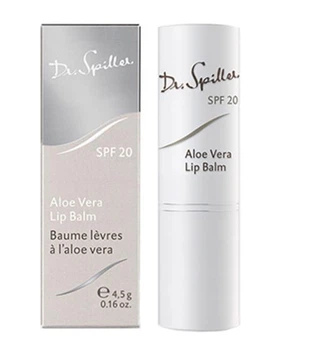 Dr. Spiller Aloe Vera Lip Balm 4.8 г - бальзам для губ с алоэ вера, увлажнение, питание и защита