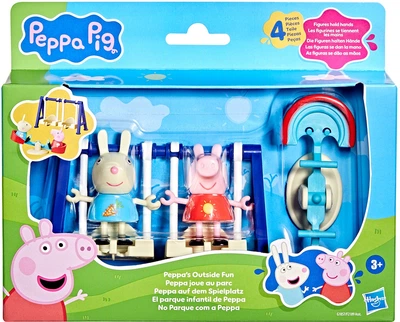 Zestaw do zabawy Peppa Figurines Chwile z Peppą Przygody na huśtawce G1857 (5010996327642)