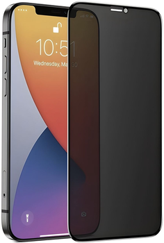 Защитное стекло антишпион для iPhone 12 / 12 Pro