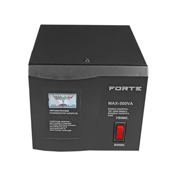 Стабілізатор напруги FORTE MAX-500VA (6002)